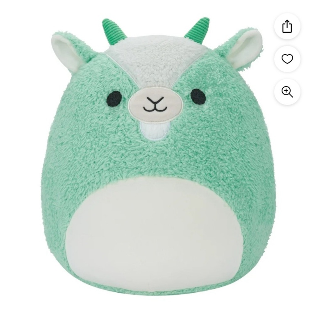 12 inch teal goat fuzzamallow